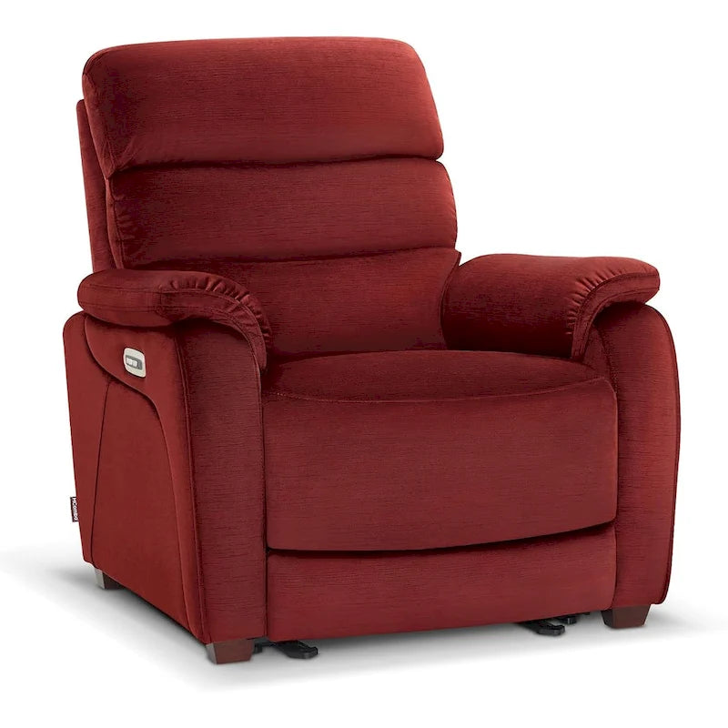 Fauteuil inclinable électrique mural zéro dégagement avec appui-tête réglable — Design compact