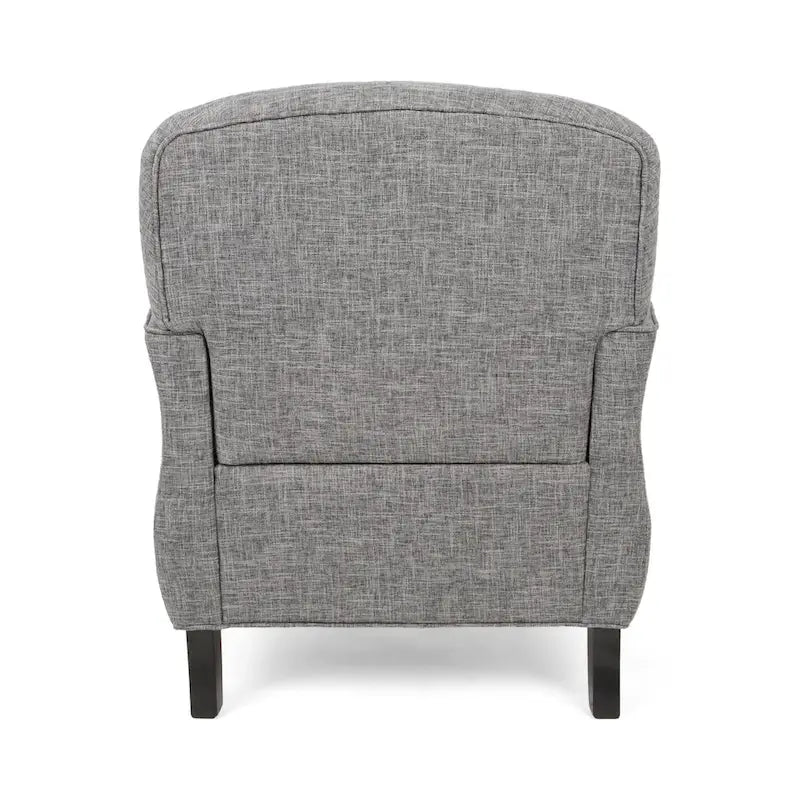Fauteuil d'appoint traditionnel en tweed — Chaise de salon classique