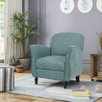 Fauteuil d'appoint traditionnel en tweed — Chaise de salon classique