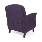 Fauteuil d'appoint traditionnel en tweed — Chaise de salon classique