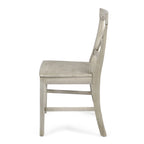 Chaises de salle à manger en bois d'acacia de ferme — Sièges de salle à manger en bois massif