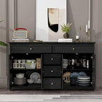 Commode, buffet et armoire de rangement – Buffet vaisselier blanc, noir ou gris
