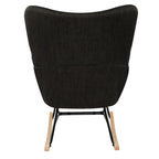 Fauteuil à bascule patchwork inclinable rembourré Fauteuil d'appoint confortable