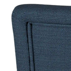 Chaise de salle à manger Parson rembourrée Blue Oceanside — Accent côtier