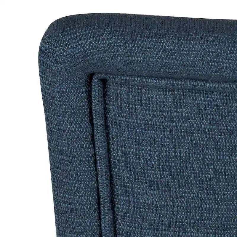 Chaise de salle à manger Parson rembourrée Blue Oceanside — Accent côtier