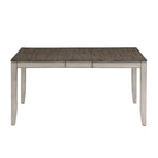 Table de salle à manger bicolore Smokey avec 6 chaises — Mobilier de salle à manger complet