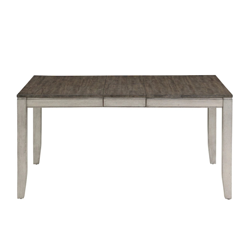 Table de salle à manger bicolore Smokey avec 6 chaises — Mobilier de salle à manger complet