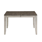 Table de salle à manger bicolore Smokey avec 6 chaises — Mobilier de salle à manger complet