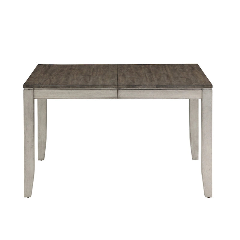 Table de salle à manger bicolore Smokey avec 6 chaises — Mobilier de salle à manger complet
