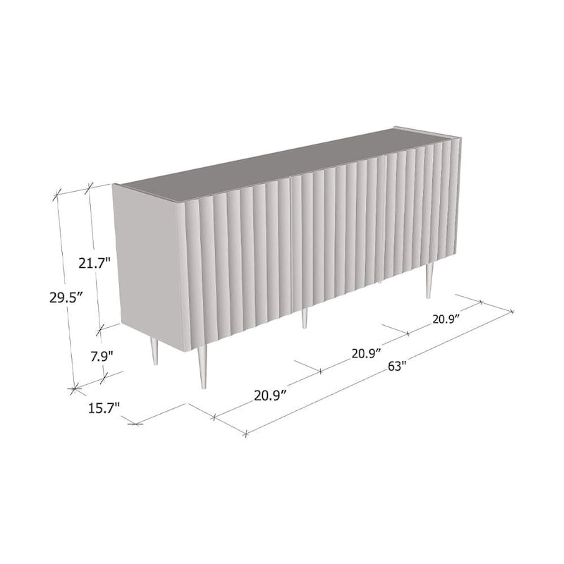 Bahut de rangement moderne – Salon et salle à manger