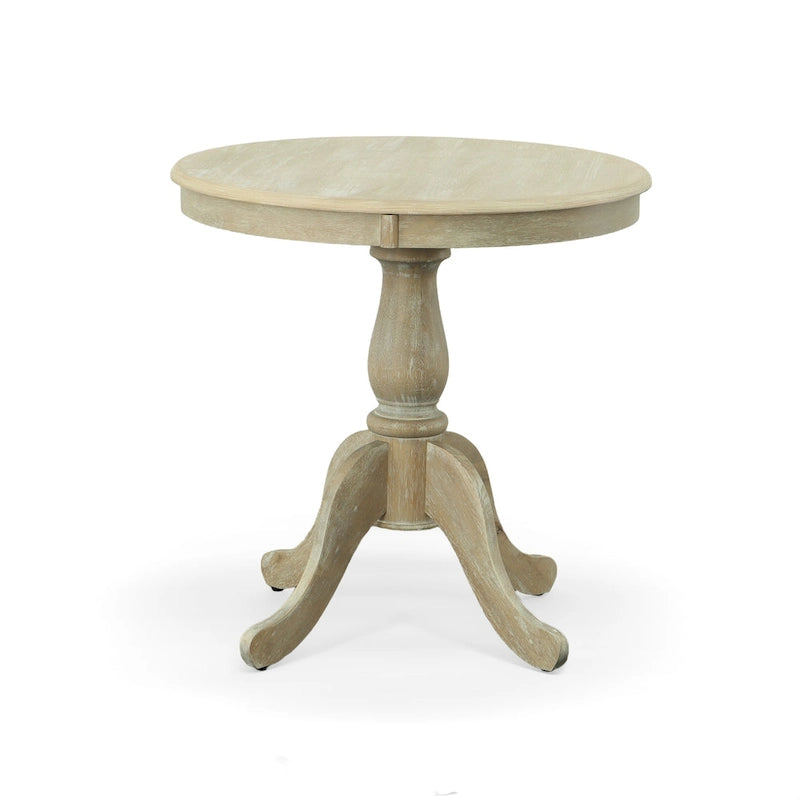 Table à manger ronde sur pied 30" — Table de salle à manger classique