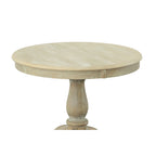 Table à manger ronde sur pied 30" — Table de salle à manger classique