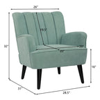 Fauteuil Confortable – Canapé Simple et Douillet pour Salon et Chambre à Coucher