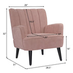 Fauteuil Confortable – Canapé Simple et Douillet pour Salon et Chambre à Coucher