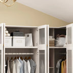 Grande armoire en verre dépoli — Rangement polyvalent