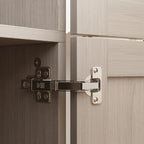 Grande armoire en verre dépoli — Rangement polyvalent