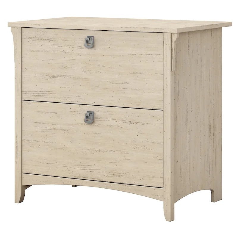 Classeur latéral blanc antique – Rangement pour bureau à domicile