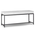 Bureau large industriel en bois massif 72" — Poste de travail pour bureau à domicile
