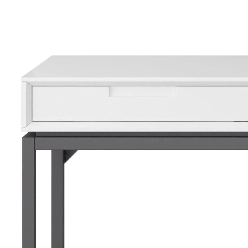 Bureau large industriel en bois massif 72" — Poste de travail pour bureau à domicile