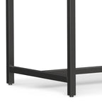 Bureau large industriel en bois massif 72" — Poste de travail pour bureau à domicile