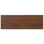 Bureau large industriel en bois massif 72" — Poste de travail pour bureau à domicile