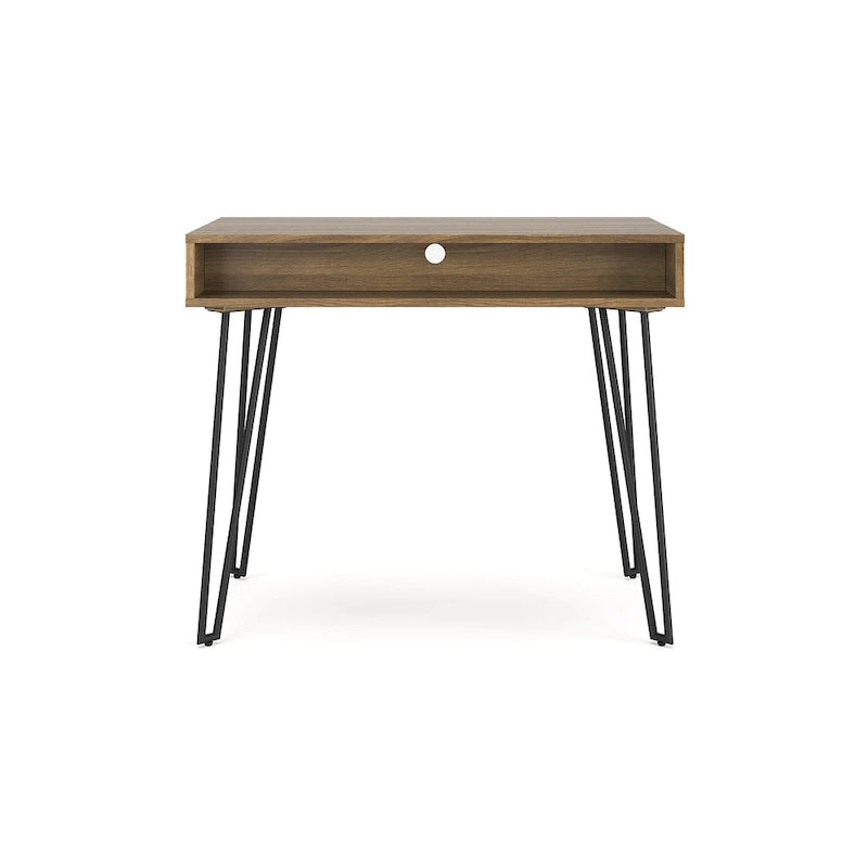 Bureau d'écriture et d'ordinateur moderne pour bureau à domicile