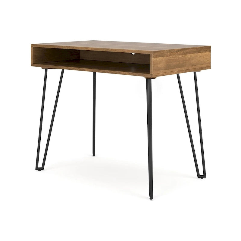 Bureau d'écriture et d'ordinateur moderne pour bureau à domicile