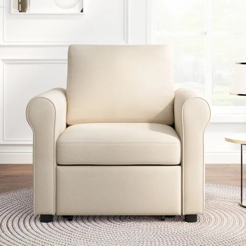 Fauteuil-lit convertible 3-en-1 — Fauteuil, canapé et lit en un