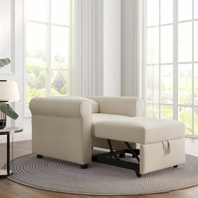 Fauteuil-lit convertible 3-en-1 — Fauteuil, canapé et lit en un