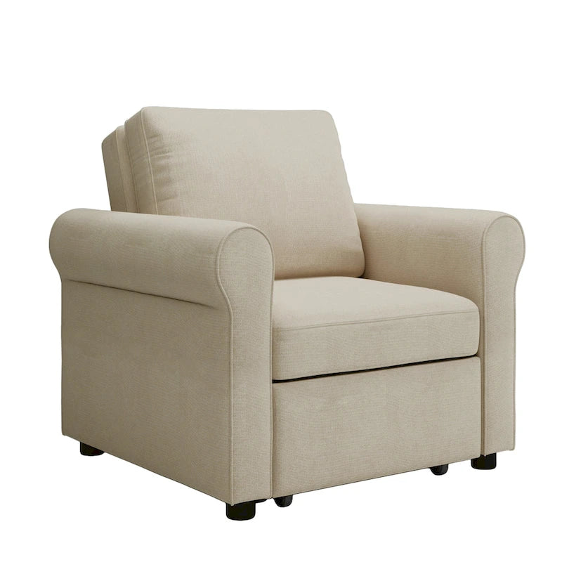 Fauteuil-lit convertible 3-en-1 — Fauteuil, canapé et lit en un
