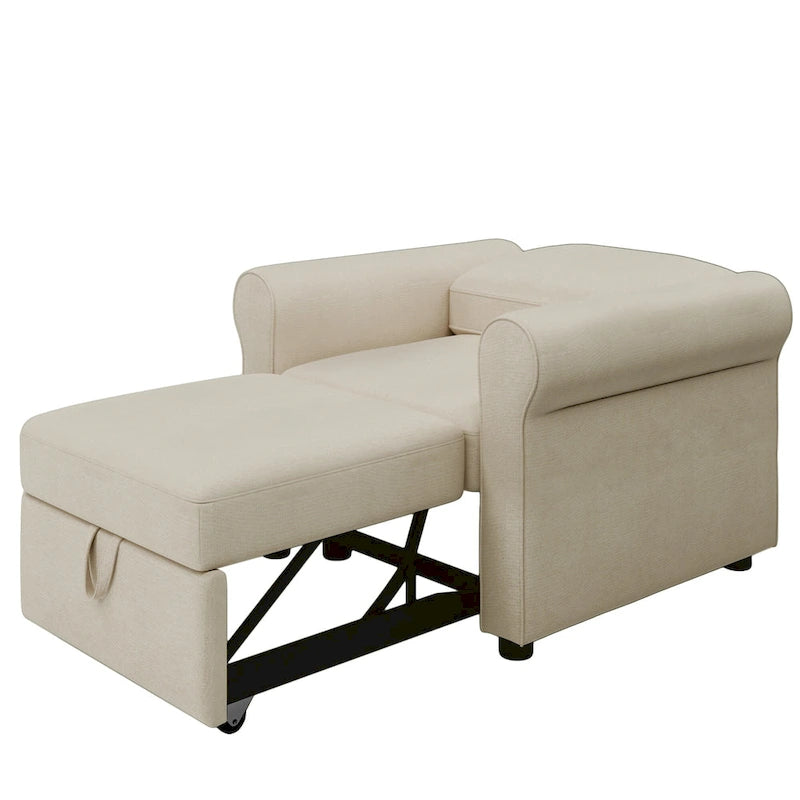 Fauteuil-lit convertible 3-en-1 — Fauteuil, canapé et lit en un