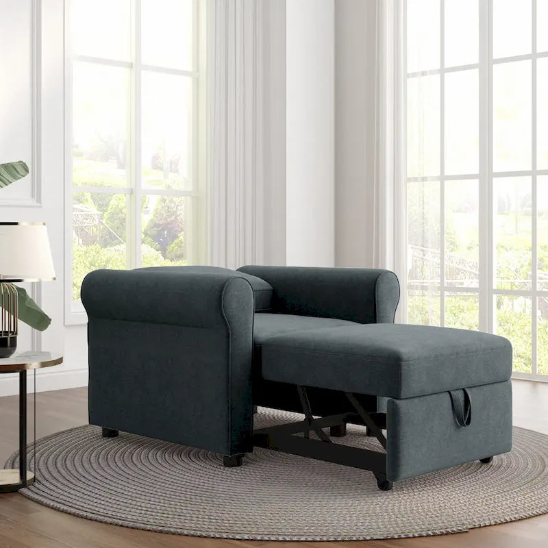 Fauteuil-lit convertible 3-en-1 — Fauteuil, canapé et lit en un