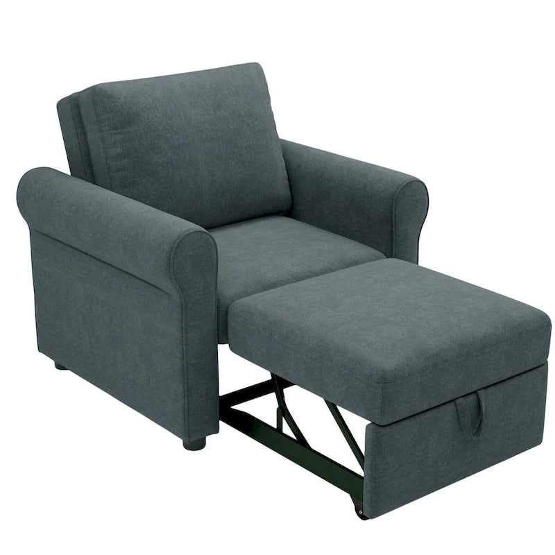 Fauteuil-lit convertible 3-en-1 — Fauteuil, canapé et lit en un