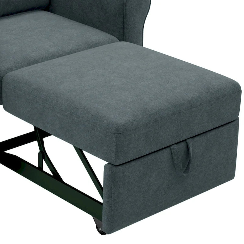 Fauteuil-lit convertible 3-en-1 — Fauteuil, canapé et lit en un