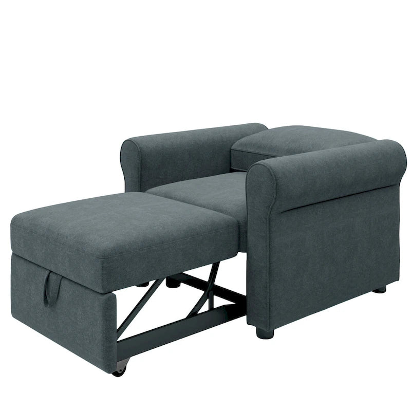 Fauteuil-lit convertible 3-en-1 — Fauteuil, canapé et lit en un