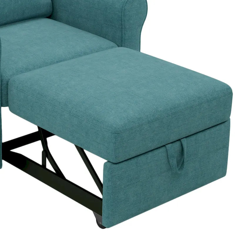Fauteuil-lit convertible 3-en-1 — Fauteuil, canapé et lit en un