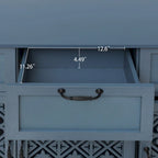 Meuble de rangement à 3 portes et 3 tiroirs — Meuble polyvalent pour chambre, salon et bureau