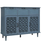 Meuble de rangement à 3 portes et 3 tiroirs — Meuble polyvalent pour chambre, salon et bureau