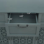 Meuble de rangement à 3 portes et 3 tiroirs — Meuble polyvalent pour chambre, salon et bureau