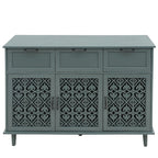 Meuble de rangement à 3 portes et 3 tiroirs — Meuble polyvalent pour chambre, salon et bureau