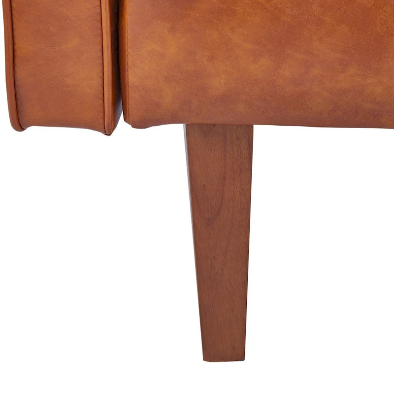 Canapé-lit convertible — Causeuse de couchage en tissu réglable, fauteuil inclinable et lit de jour avec 2 oreillers