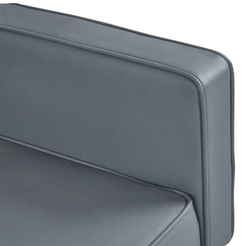 Canapé-lit convertible — Causeuse de couchage en tissu réglable, fauteuil inclinable et lit de jour avec 2 oreillers